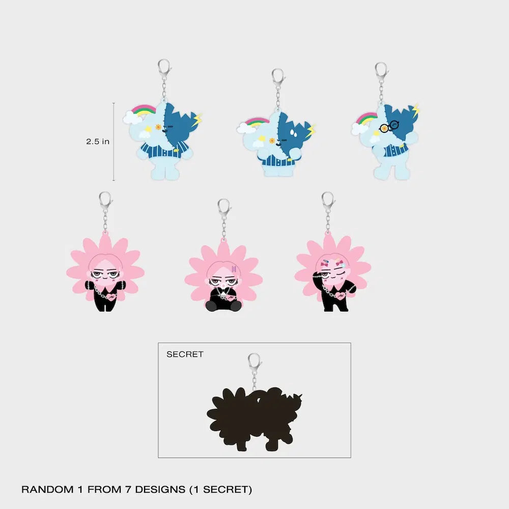 FANDAY36-115 Smyle-Neona Random Doll Keychain l (Single BOX)