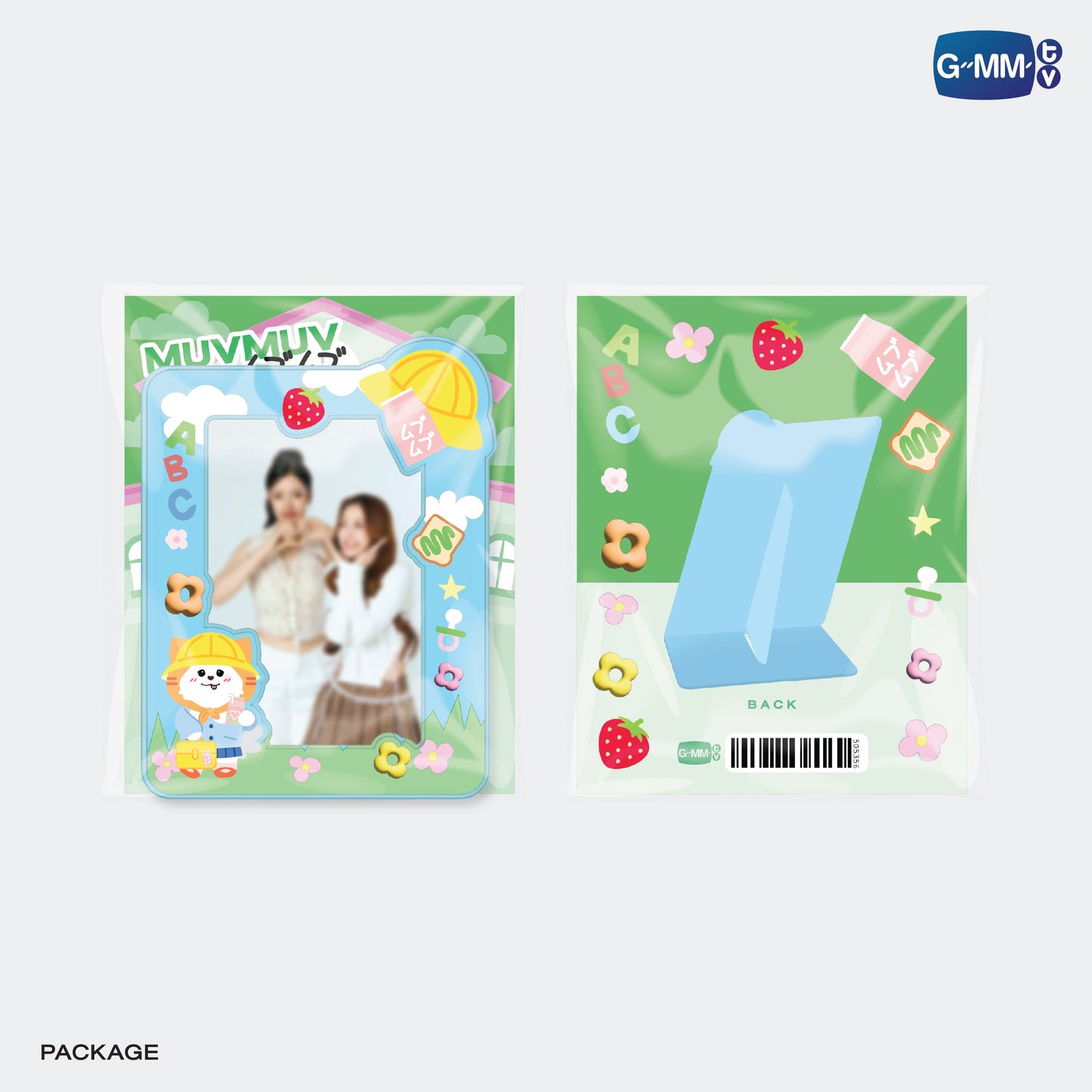 FD30-015 MUVMUV CARD HOLDER STAND WITH PHOTOCARD