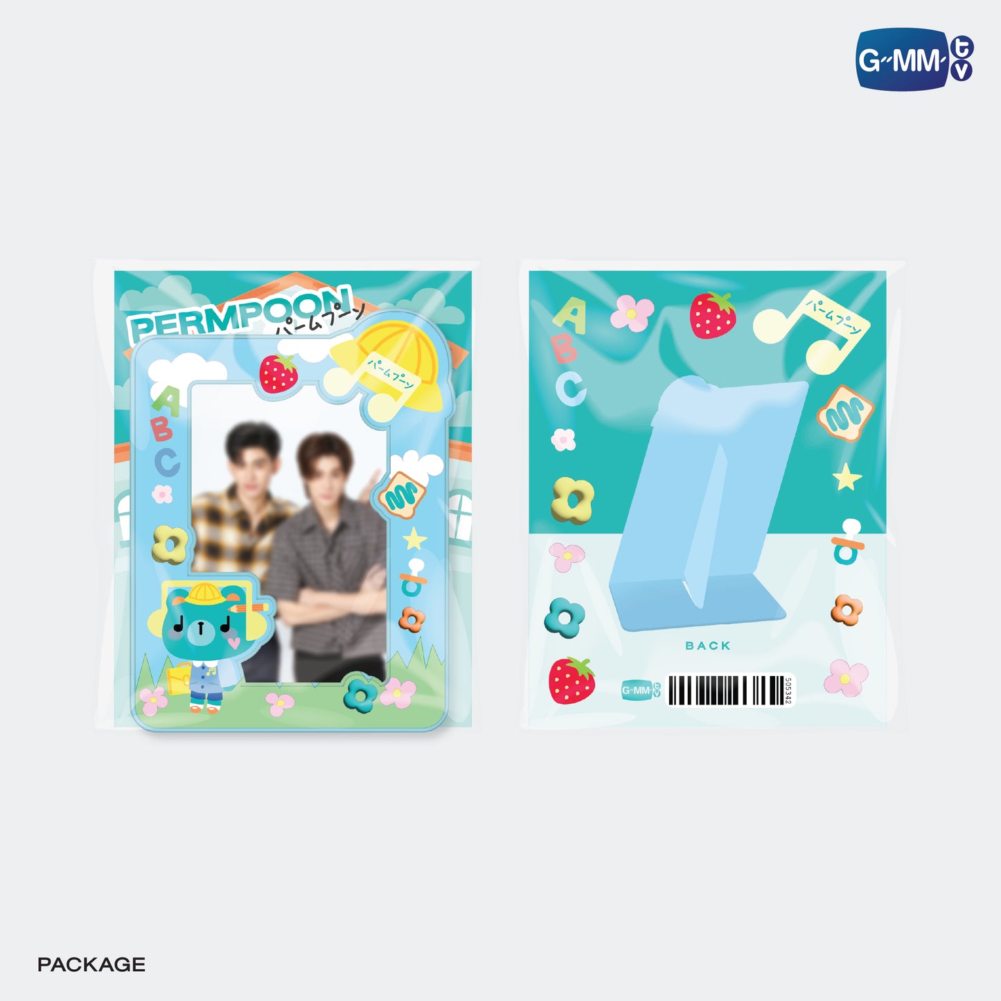 FF26-142 PERMPOON CARD HOLDER STAND WITH PHOTOCARD