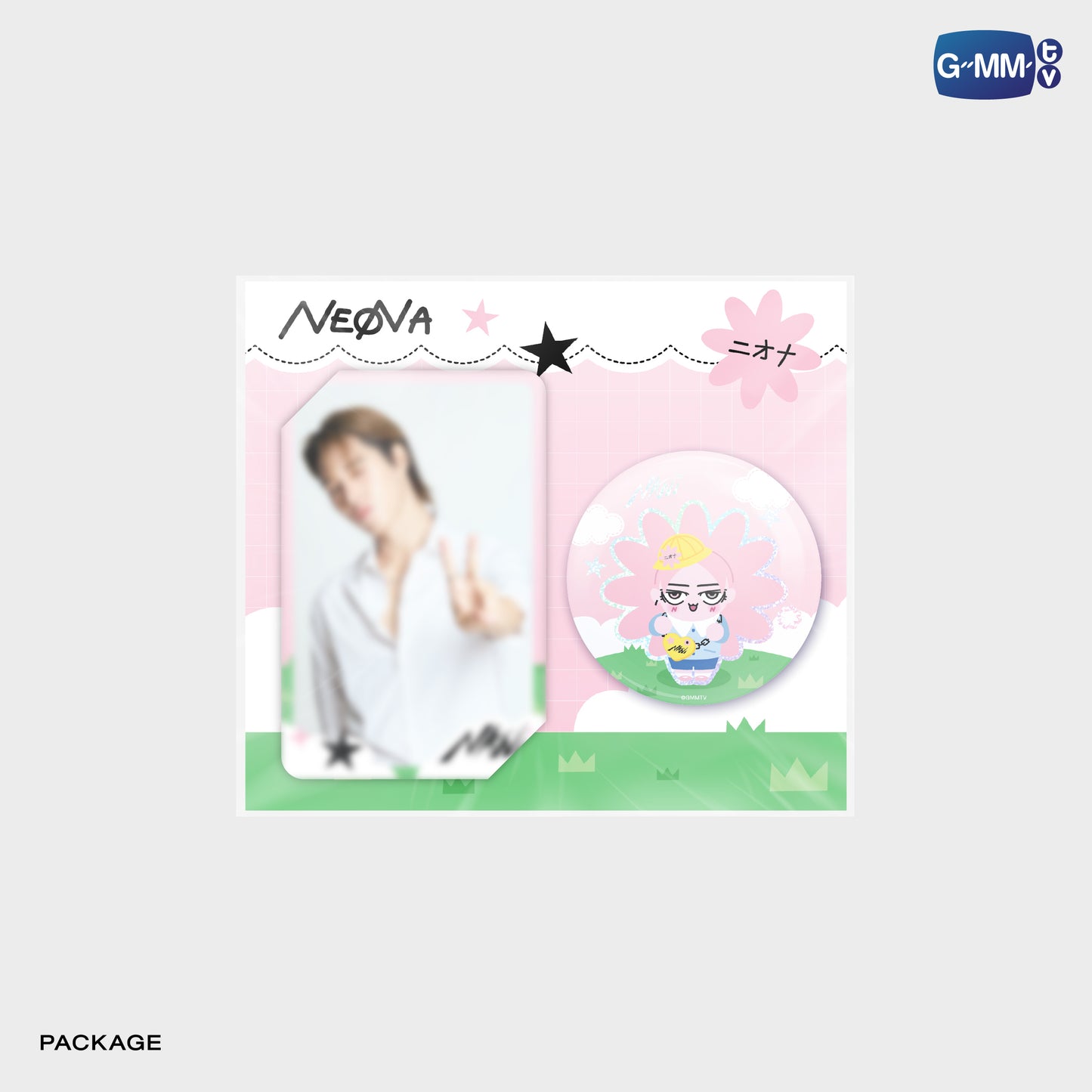 FF26-129 NEONA HOLOGRAM PIN