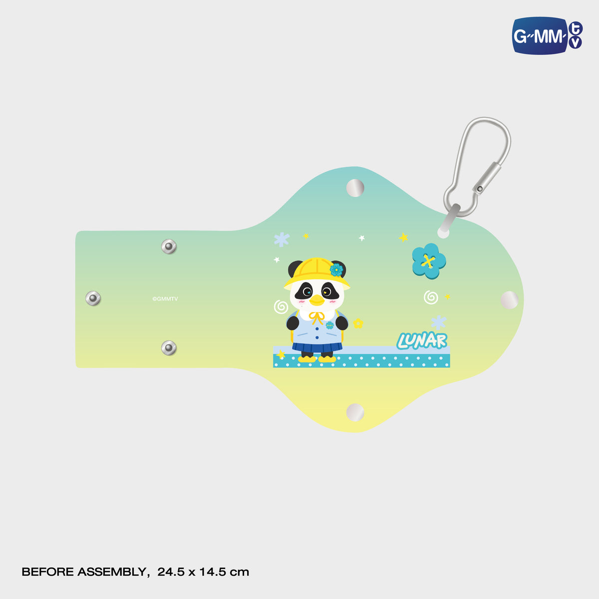 FANDAY36-147 Lunar Mini Clear Pouch | Local Character Carnival in Gunma 2026
