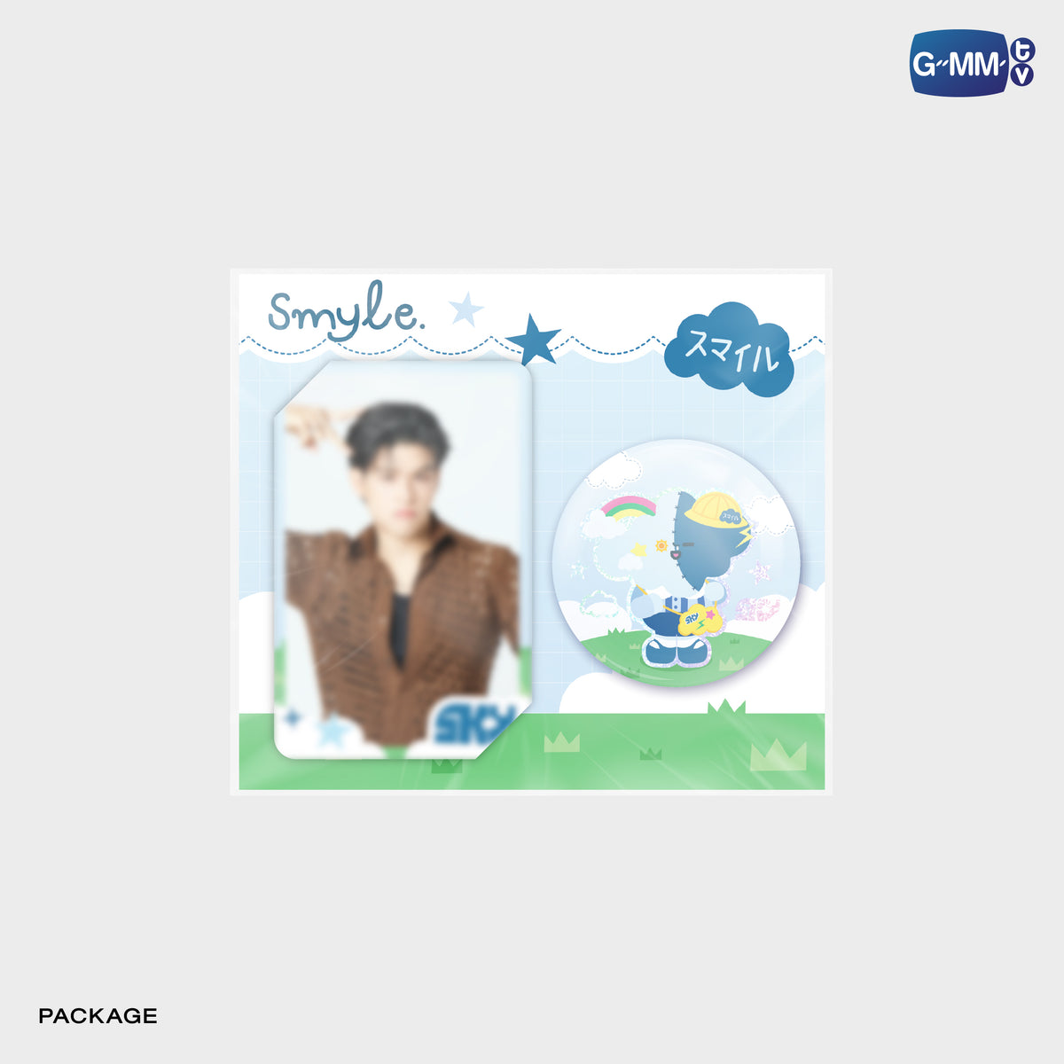 FANDAY36-073 SMYLE HOLOGRAM PIN