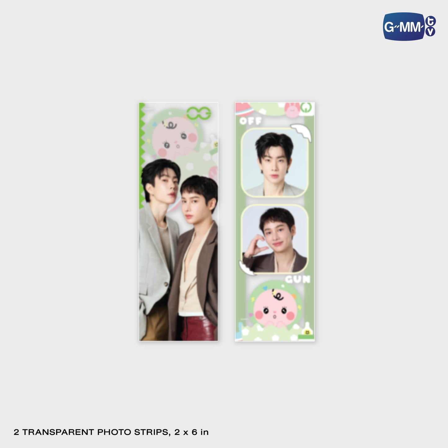 HKD26-085 OFFGUN | TRANSPARENT PHOTOSET