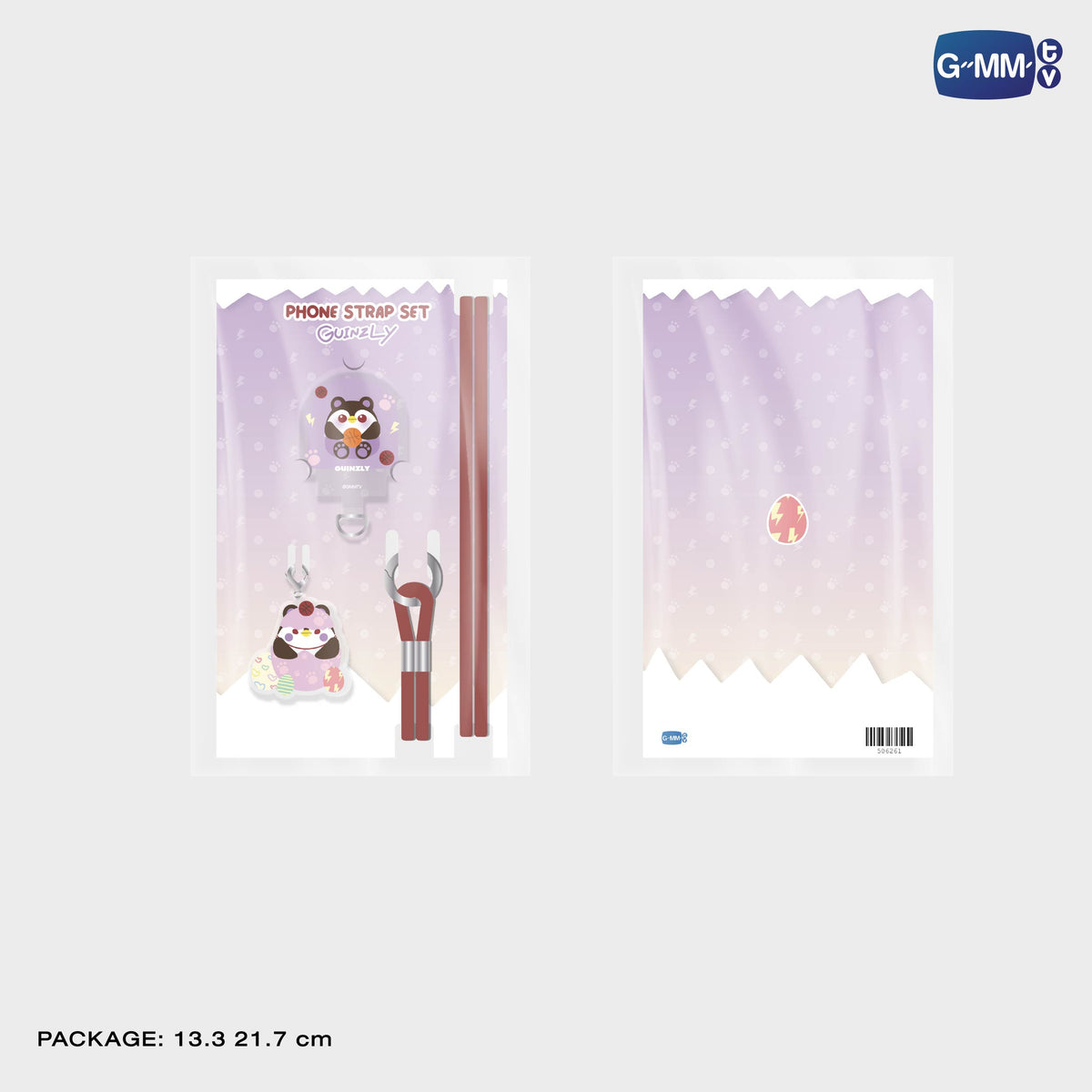 HIKONE26-319 GUINZLY PHONE STRAP SET