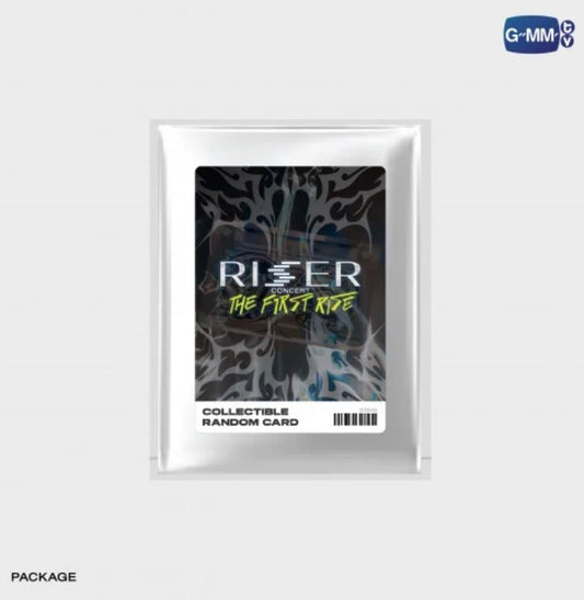 RISER COLLECTIBLE RANDOM CARD SET | RISER CONCERT : THE FIRST RISE