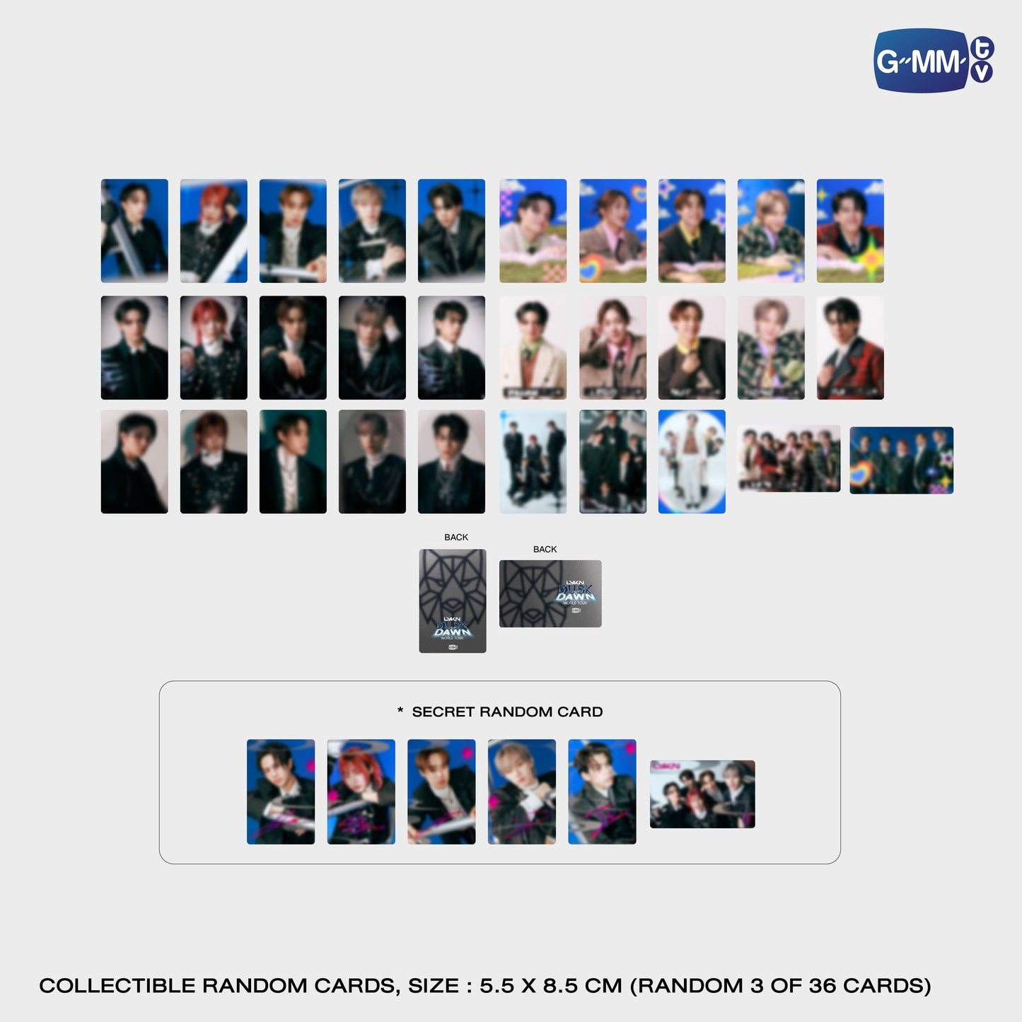 HKD26-202 LYKN DUSK & DAWN WORLD TOUR COLLECTIBLE RANDOM CARD