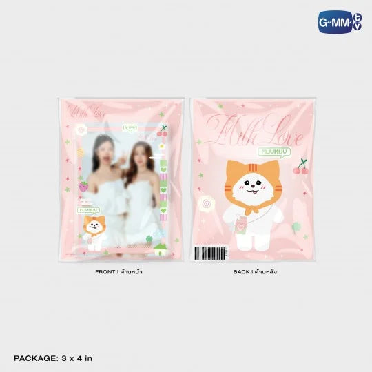 FD30-003 MUVMUV ACRYLIC MAGNETIC CARD HOLDER WITH PHOTOCARD