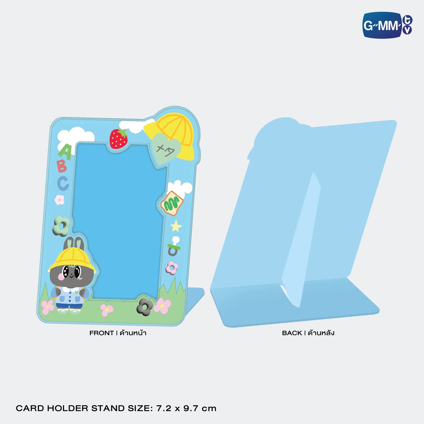 WIN26-006 METAA CARD HOLDER STAND WITH PHOTOCARD