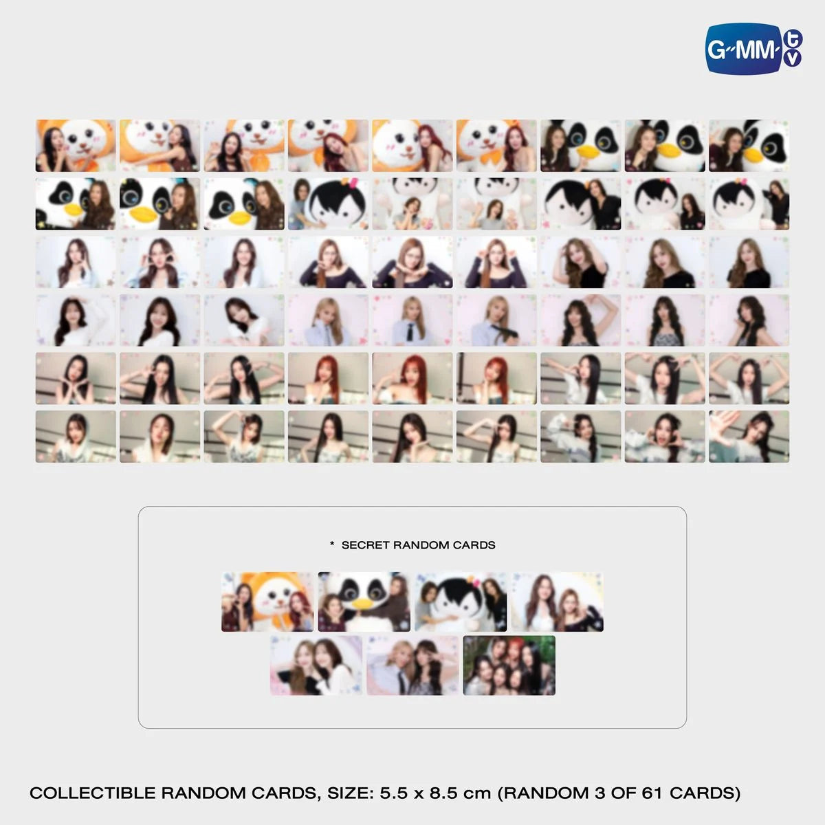 UM26-213 COLLECTIBLE RANDOM CARD TAIPEI POP UP STORE JUN 2026 - GIRL