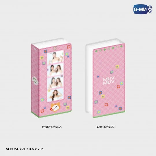 FD30-007 MUVMUV PHOTOSTRIP ALBUM WITH PHOTO STRIP