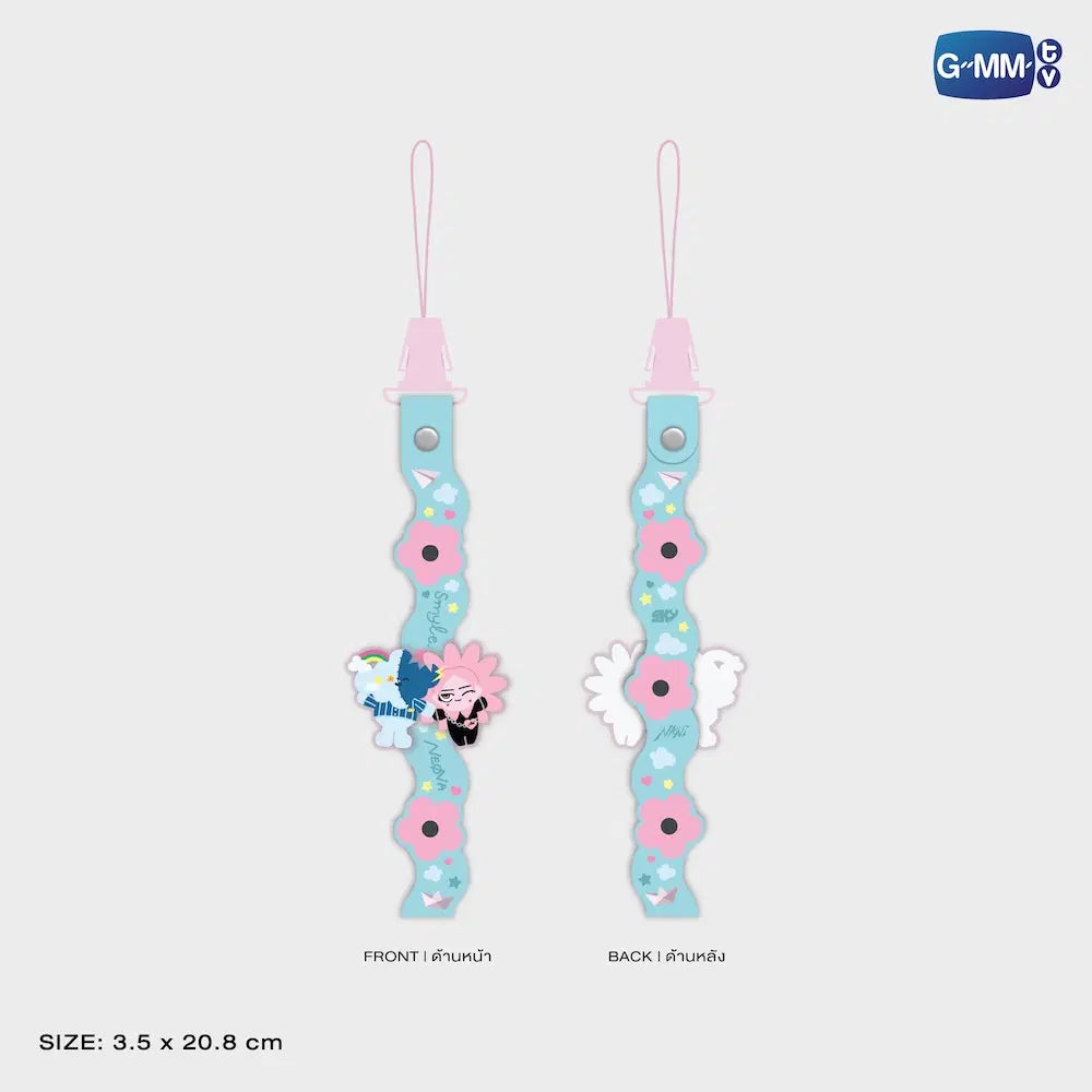 FANDAY36-120 Smyle-Neona Rubber Phone Strap
