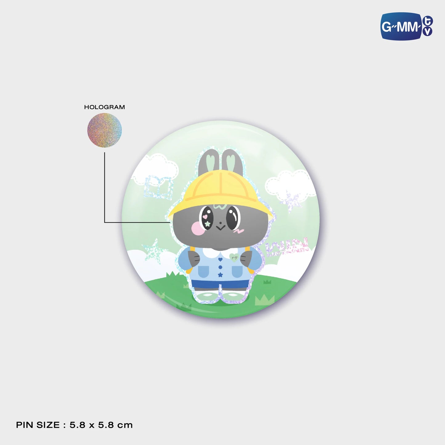 WIN26-004 METAA HOLOGRAM PIN