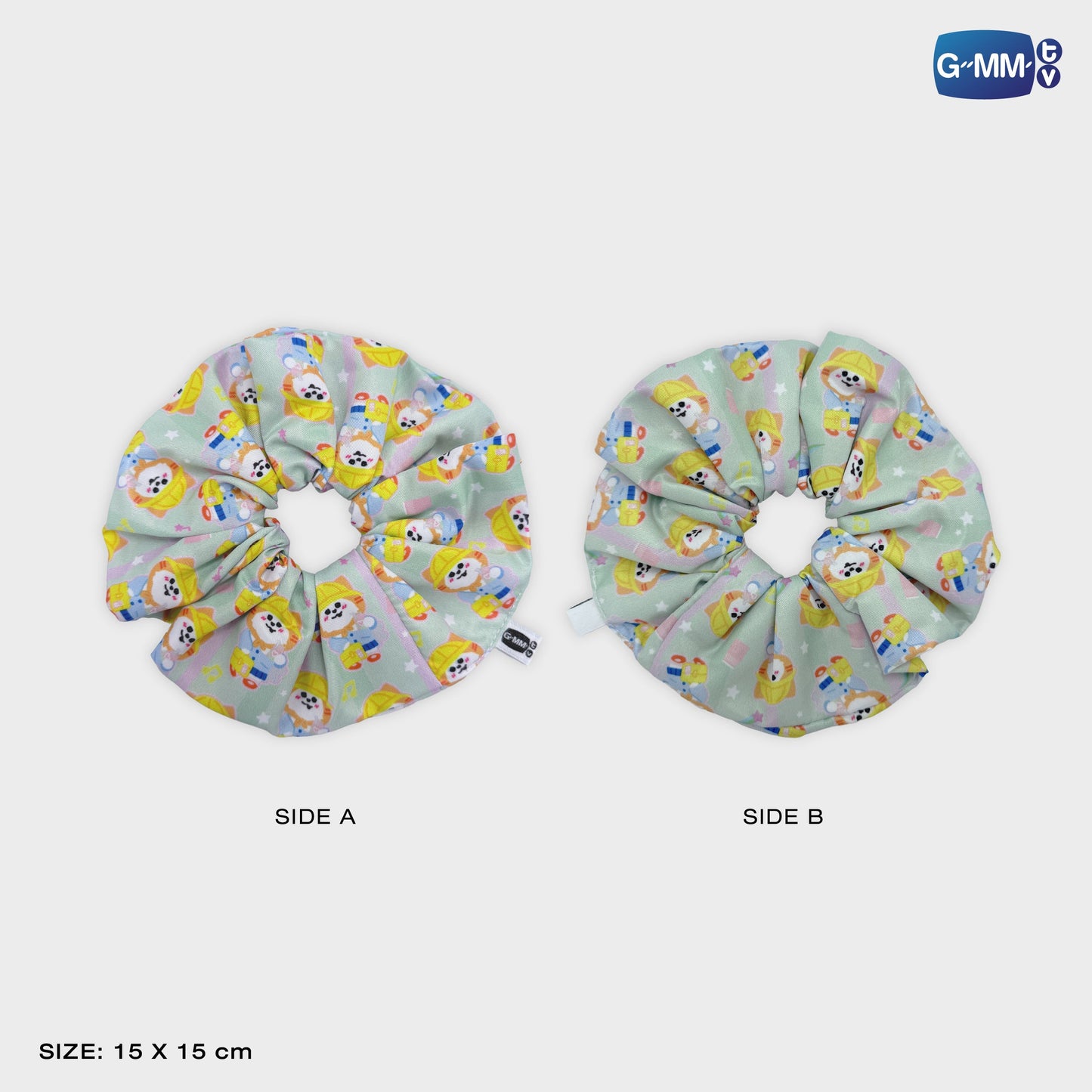 FD30-017 MUVMUV CHARACTER HAIR SCRUNCHIE