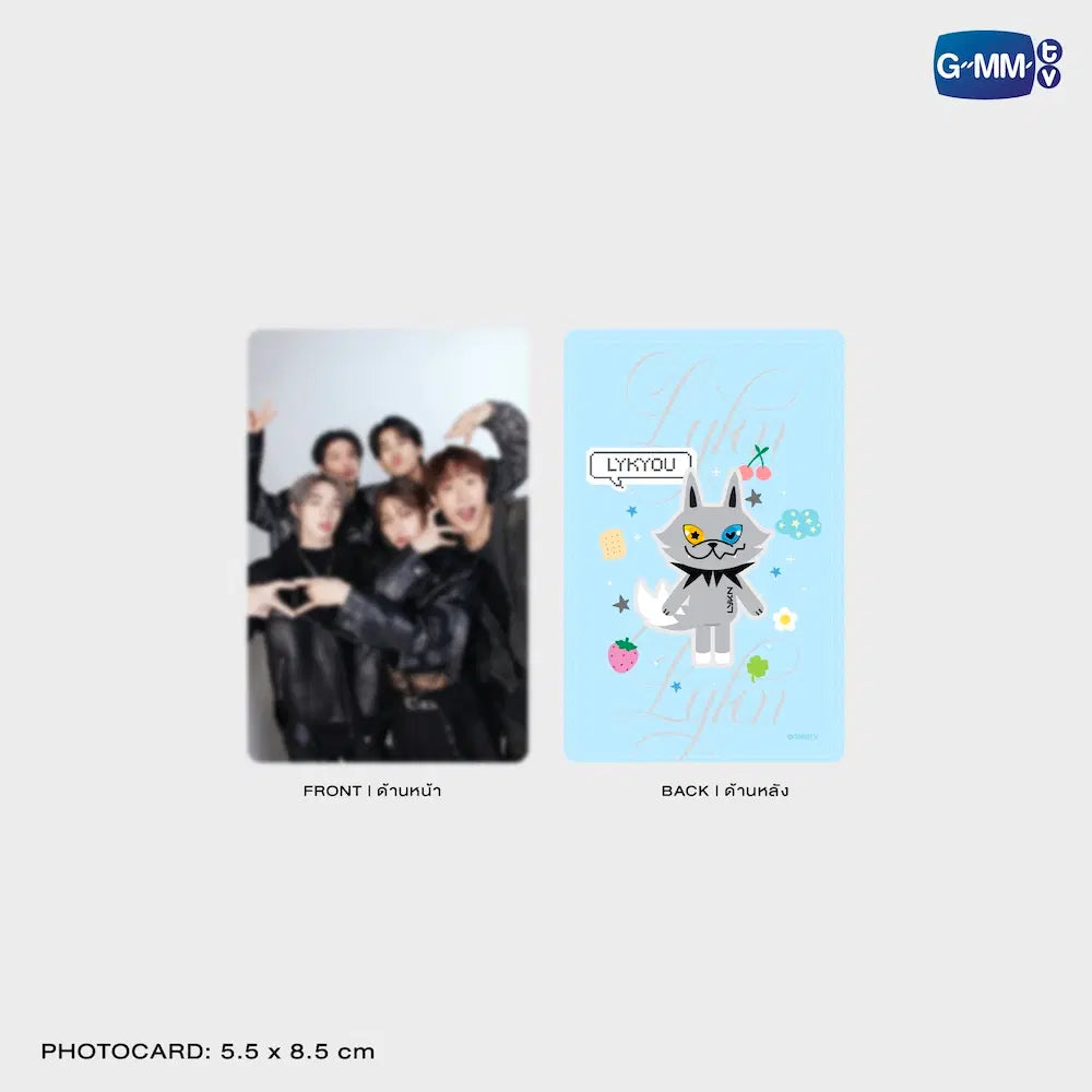 LYKNOS26-047 LYKYOU ACRYLIC MAGNETIC CARD HOLDER WITH PHOTOCARD （旧商品）
