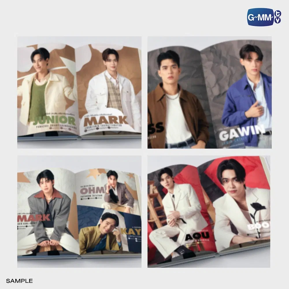 HKD26-154 GMMTV BOLD IN SIMPLICITY NOTEBOOK 2026 | สมุดโน้ต GMMTV 2026