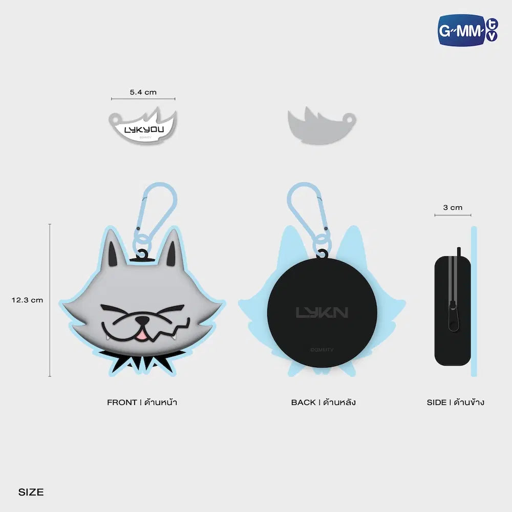 LYKNOS26-050 LYKYOU SILICONE MINI POUCH