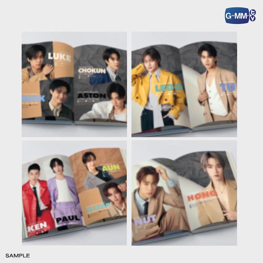HKD26-154 GMMTV BOLD IN SIMPLICITY NOTEBOOK 2026 | สมุดโน้ต GMMTV 2026