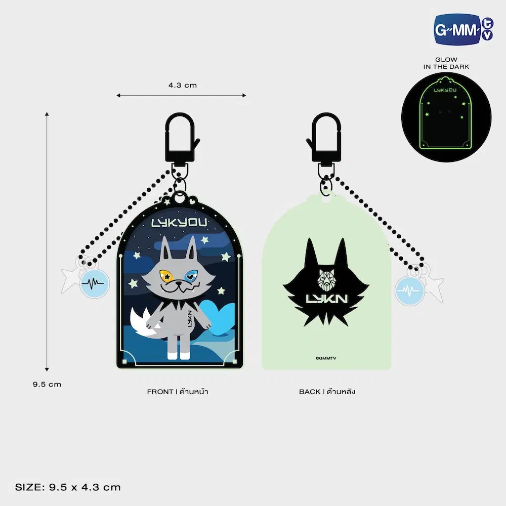 LYKNOS26-028 LYKYOU GLOW ACRYLIC KEYCHAIN