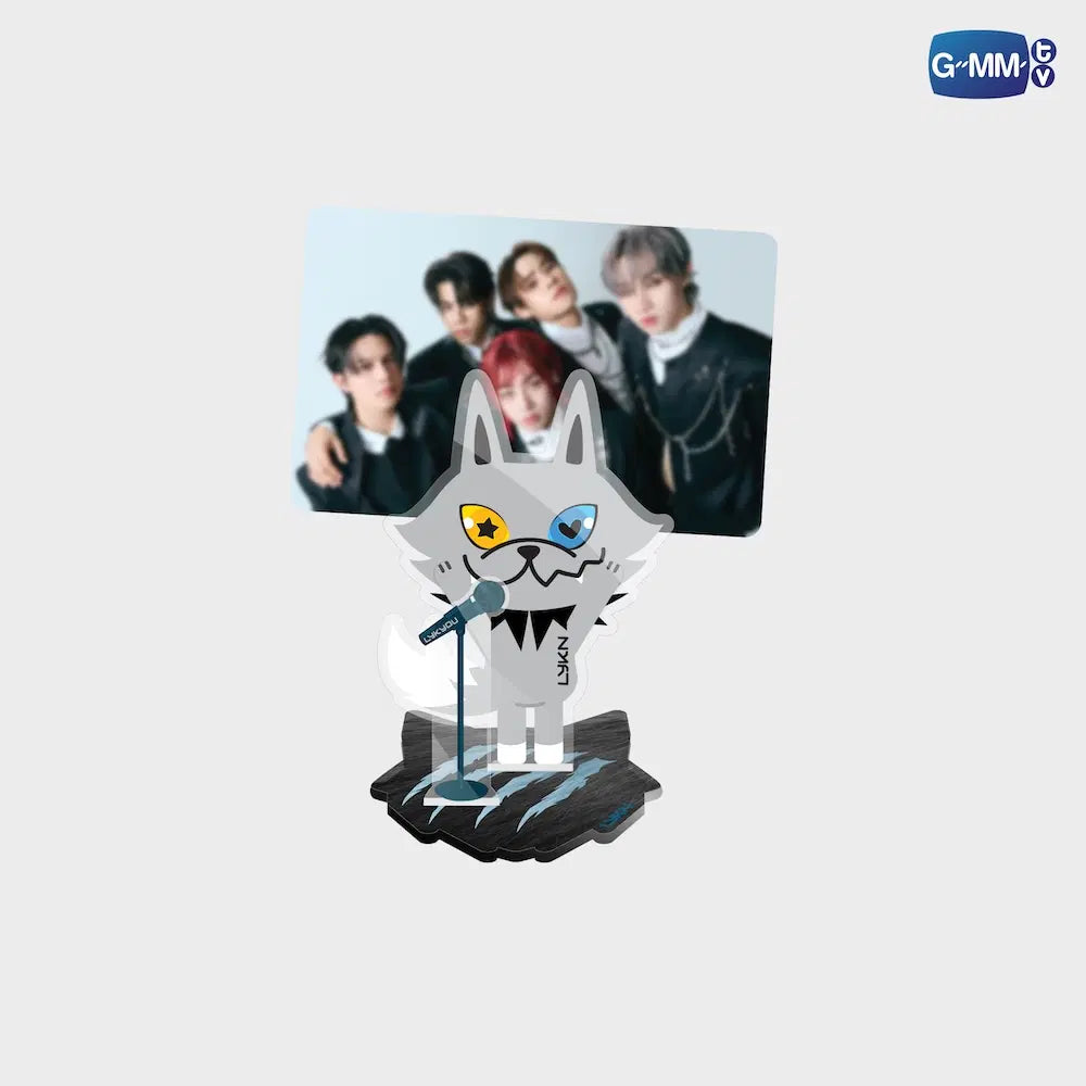 LYKNOS26-024 LYKYOU ACRYLIC CLIP STAND WITH LYKN PHOTOCARD
