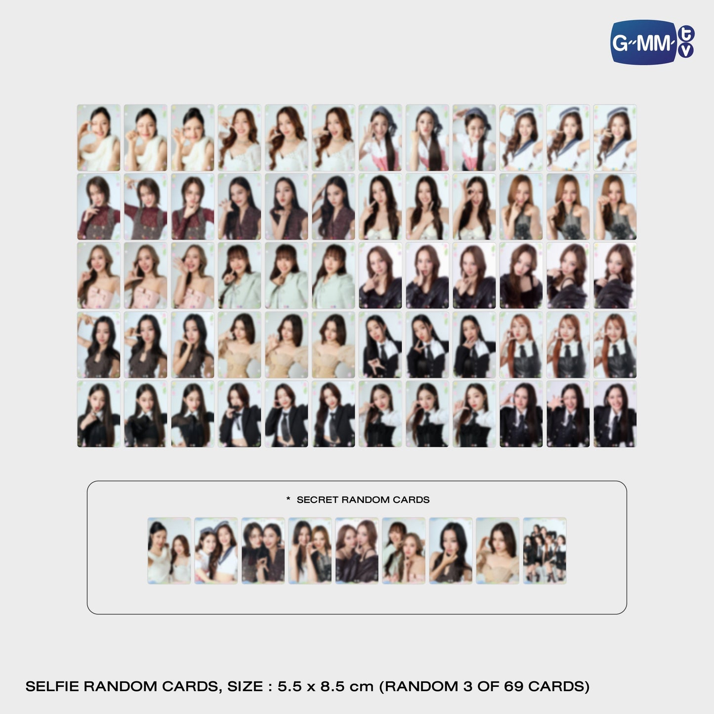 HKD26-203 GIRLS COLLECTIBLE RANDOM CARD | GMMTV POP UP STORE IN TOKYO 2026