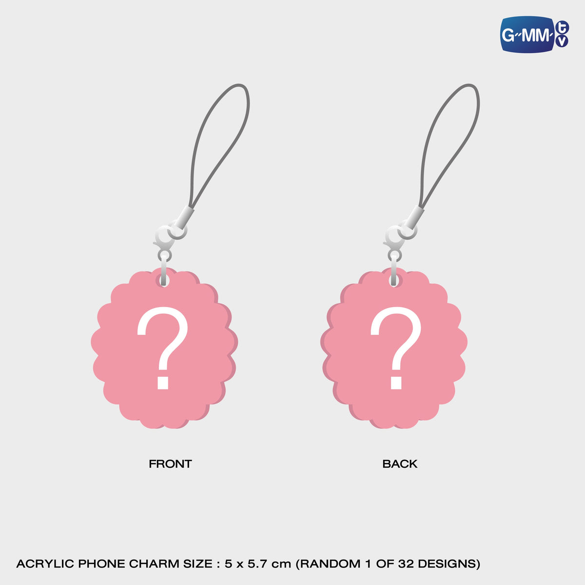 FANDAY36-007 GMMTV GASHA ACRYLIC PHONE CHARM | FUKUOKA POP UP STORE SEP 2026 