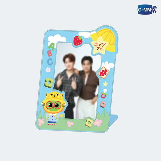 FF26-138 KING MAN CARD HOLDER STAND WITH PHOTOCARD