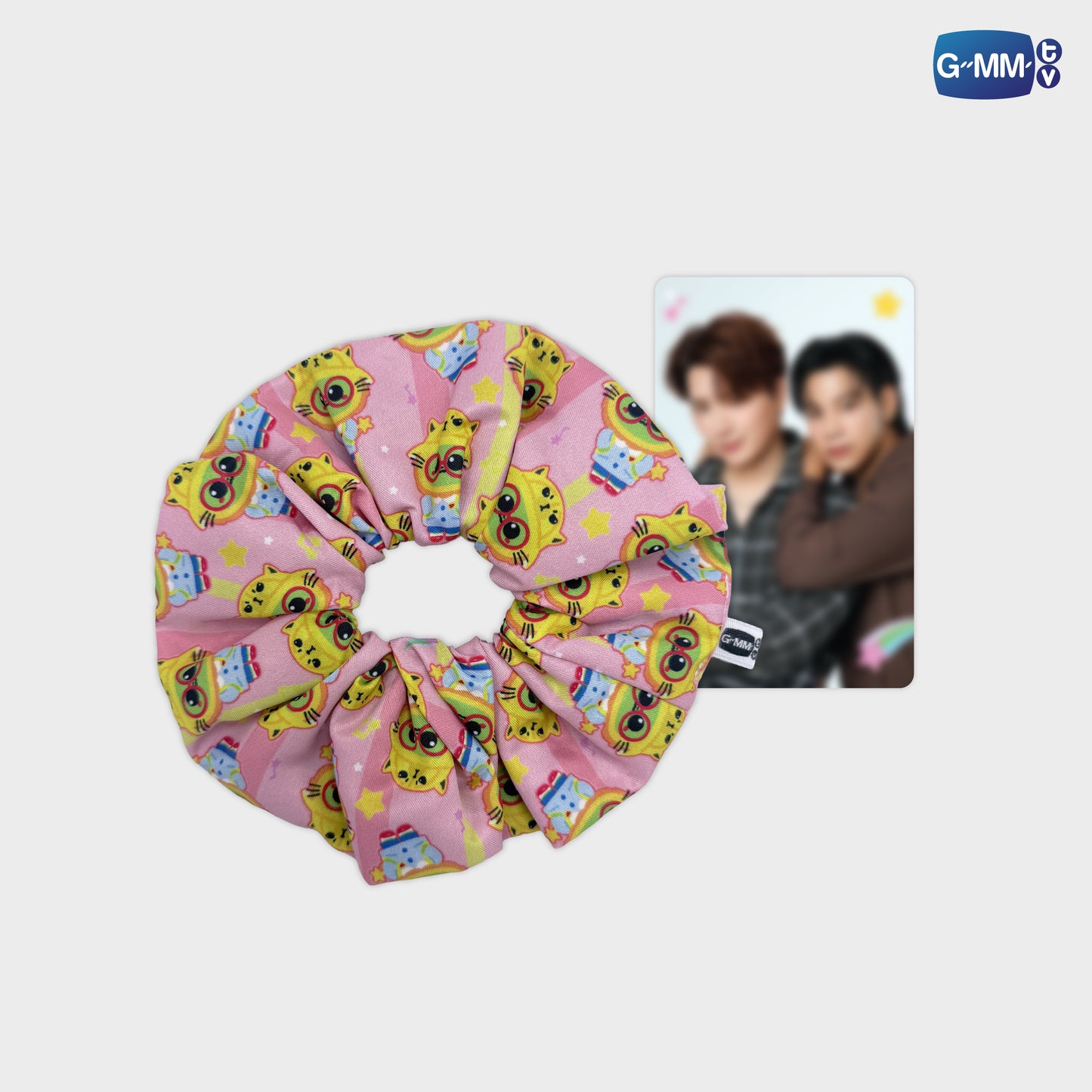 FF26-154 KING MAN CHARACTER HAIR SCRUNCHIE