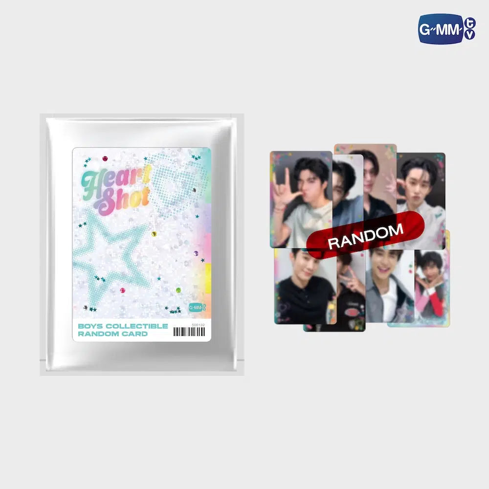 HKD26-200 BOYS SELFIE HEART SHOT COLLECTIBLE RANDOM CARD