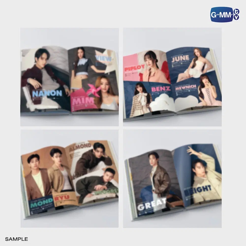 JPMY26-126 GMMTV BOLD IN SIMPLICITY NOTEBOOK 2026 | สมุดโน้ต GMMTV 2026