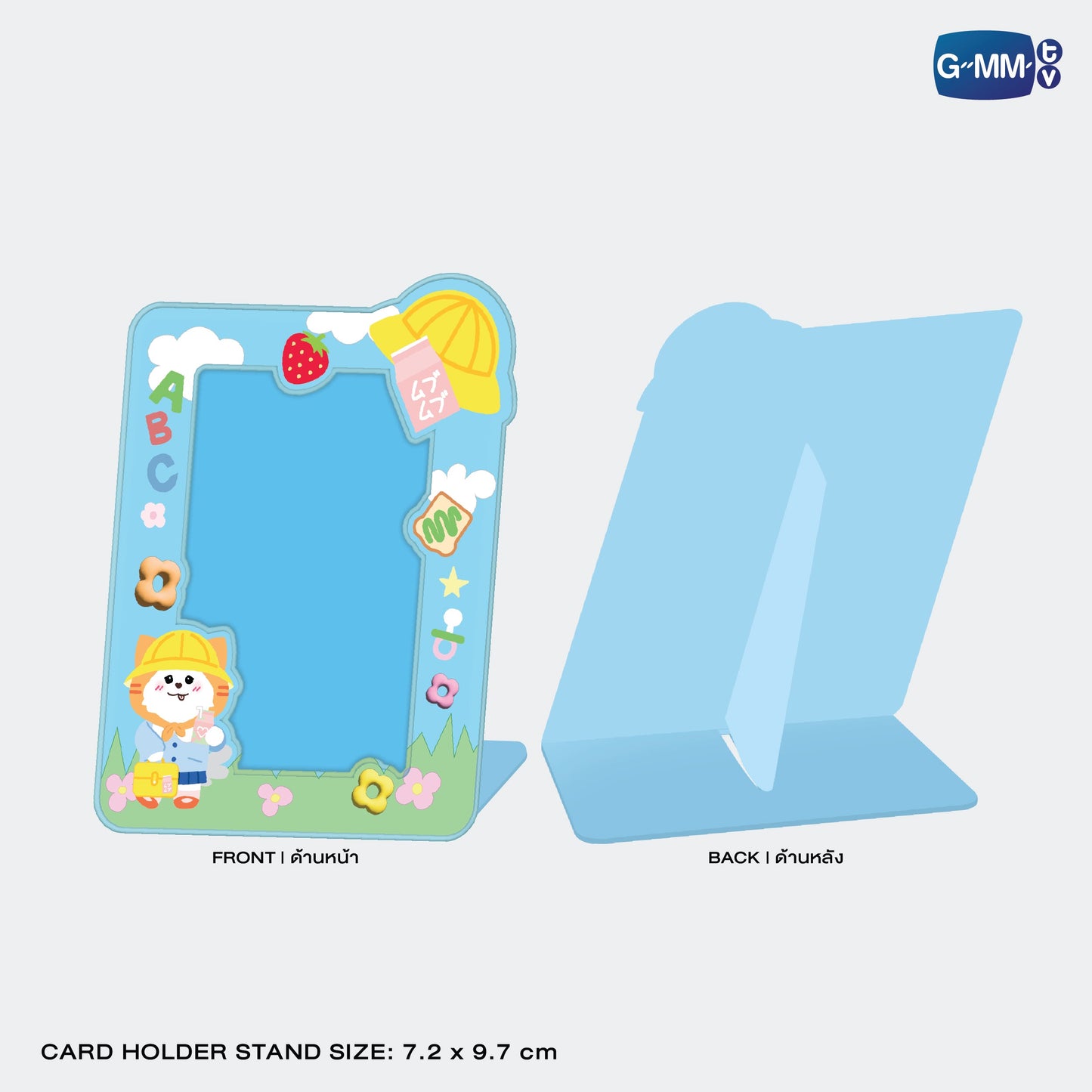 FD30-015 MUVMUV CARD HOLDER STAND WITH PHOTOCARD