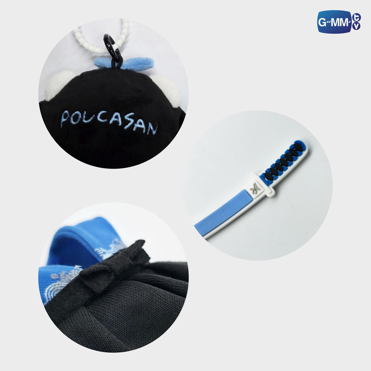 FANDAY36-155 POLCASAN KONNICHIWA! TALKIE DOLL KEYCHAIN