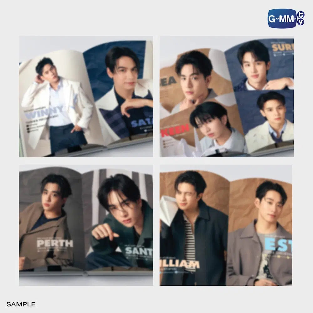 HKD26-154 GMMTV BOLD IN SIMPLICITY NOTEBOOK 2026 | สมุดโน้ต GMMTV 2026