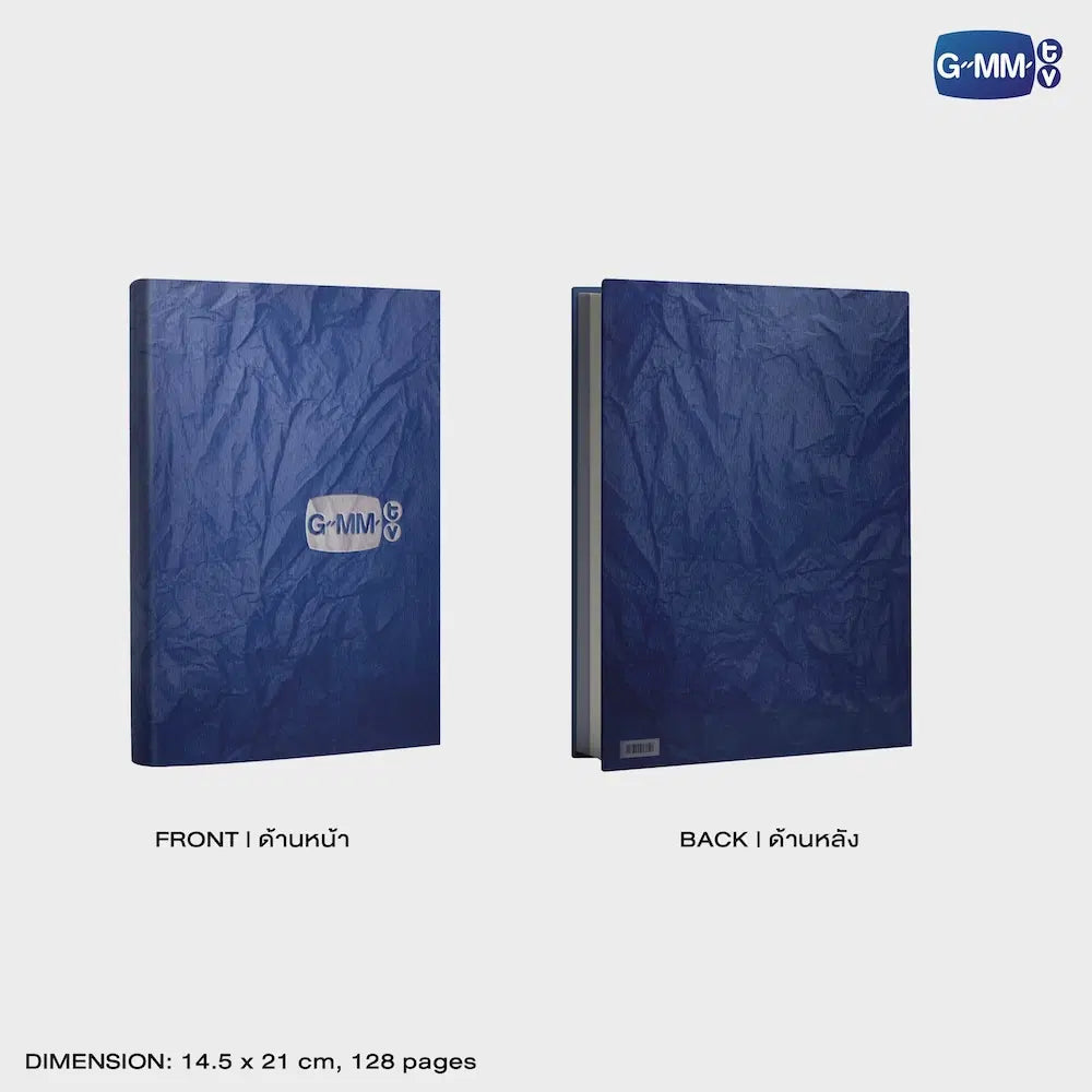 HKD26-154 GMMTV BOLD IN SIMPLICITY NOTEBOOK 2026 | สมุดโน้ต GMMTV 2026