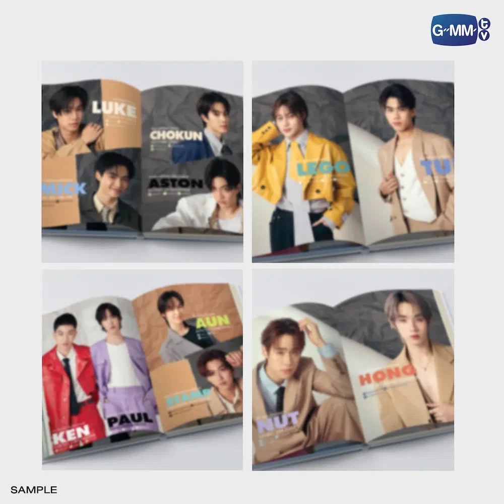 JPMY26-126 GMMTV BOLD IN SIMPLICITY NOTEBOOK 2026 | สมุดโน้ต GMMTV 2026