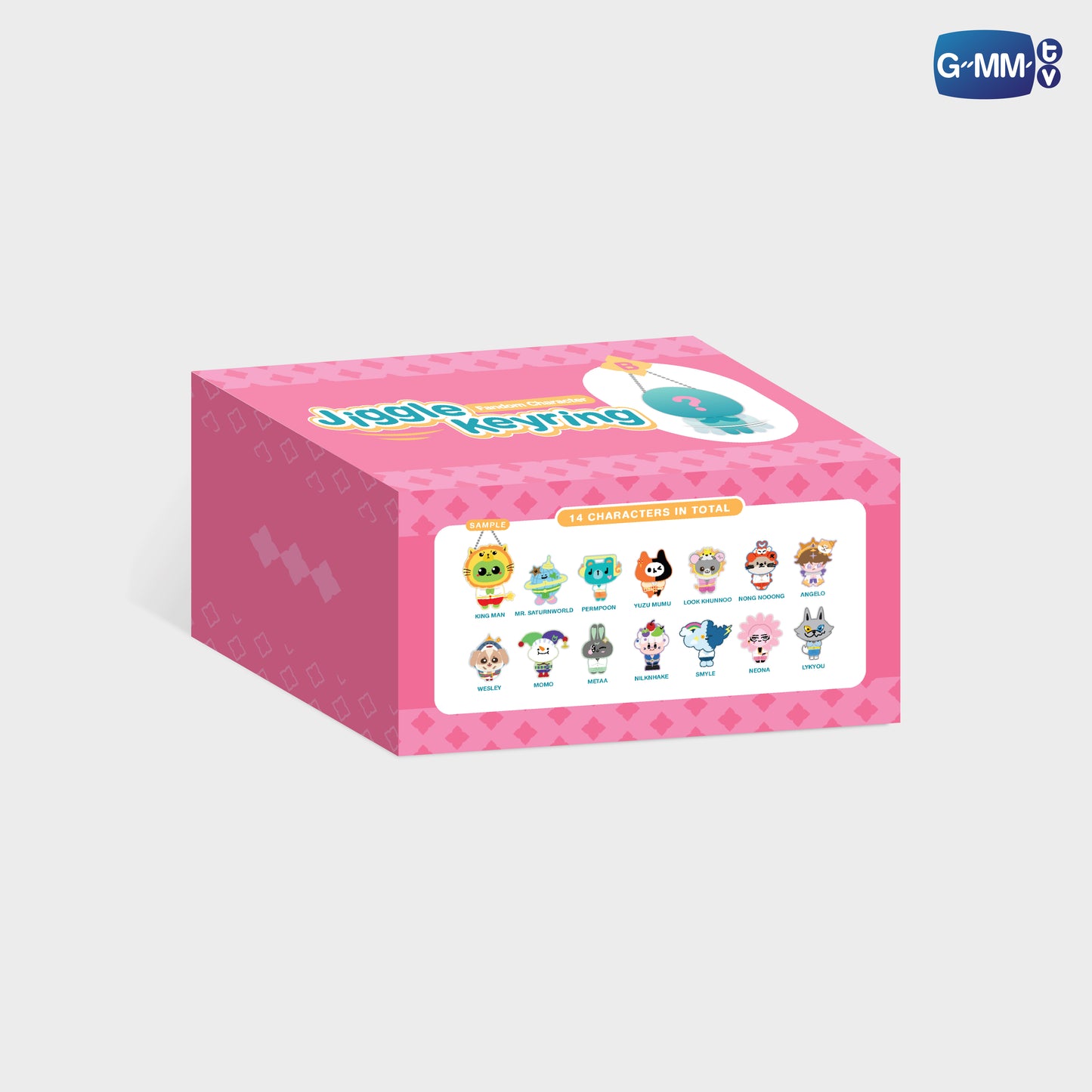 FF26-222 FANDOM CHARACTER JIGGLE KEYRINGS (BOX B) | SINGLE BOX