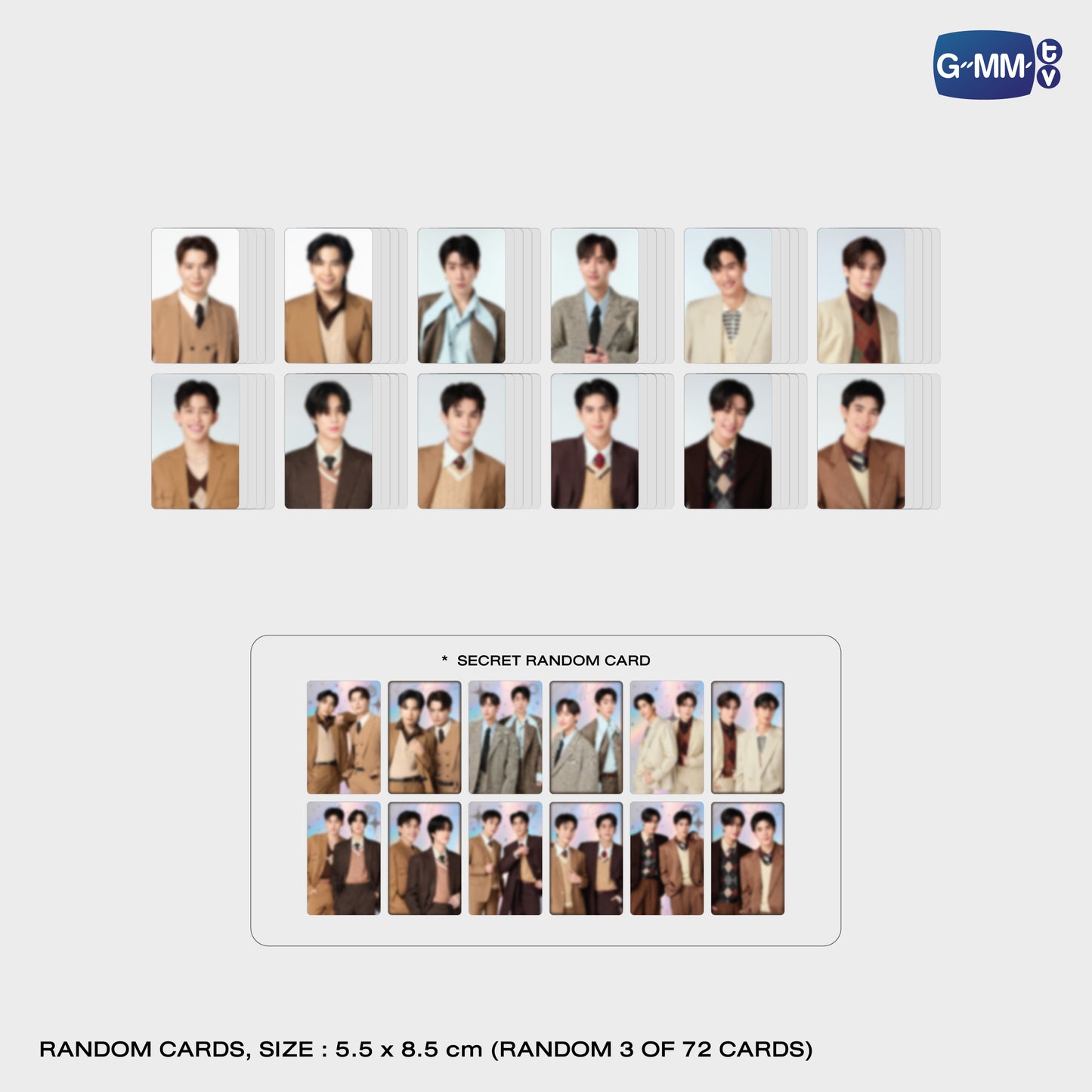 FF26-243 【GMMTV FANFEST 2025 LIVE IN JAPAN】RANDOM CARD RANDOM 3 OF 72