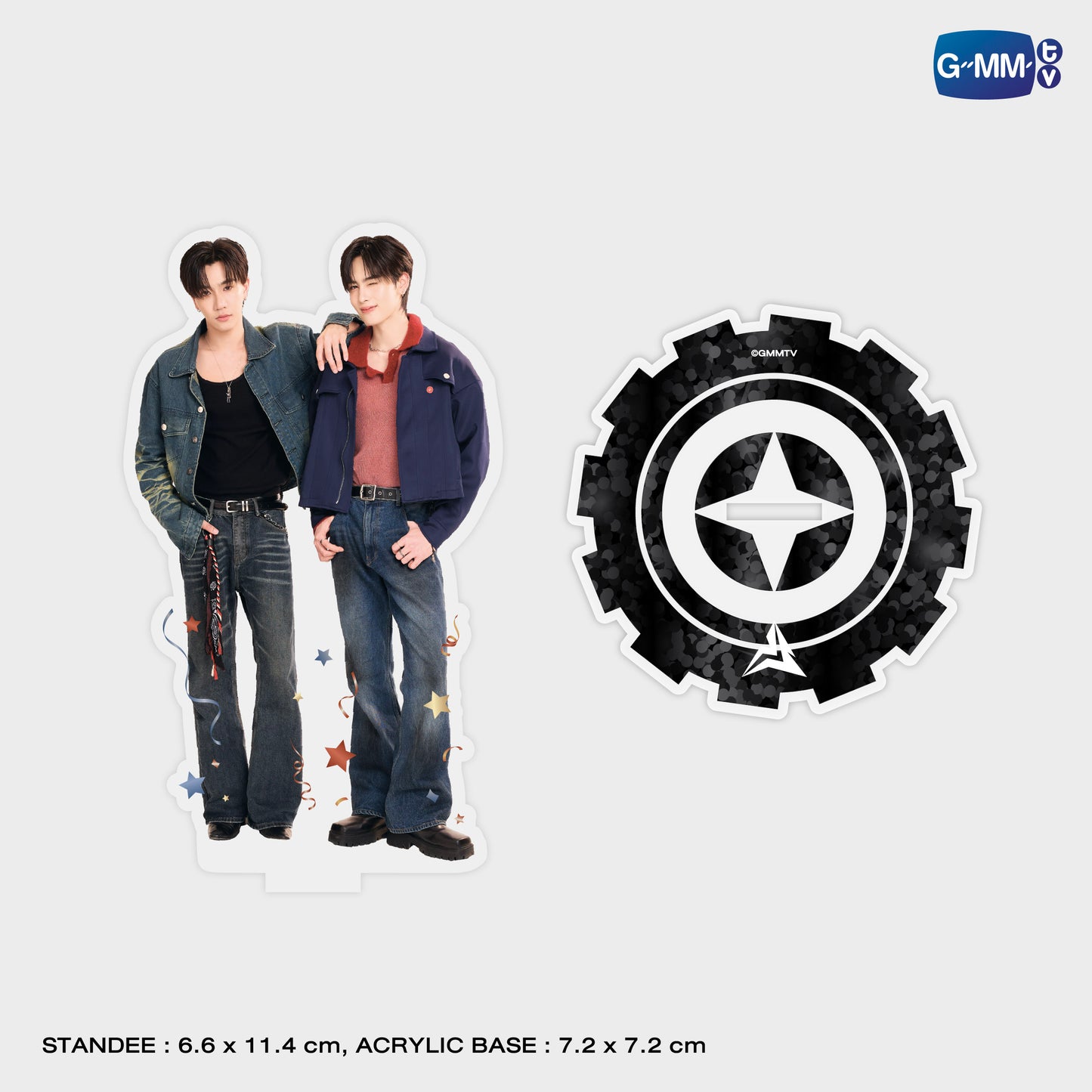 PF004 - ACRLIC STANDEE PERTHSANTA