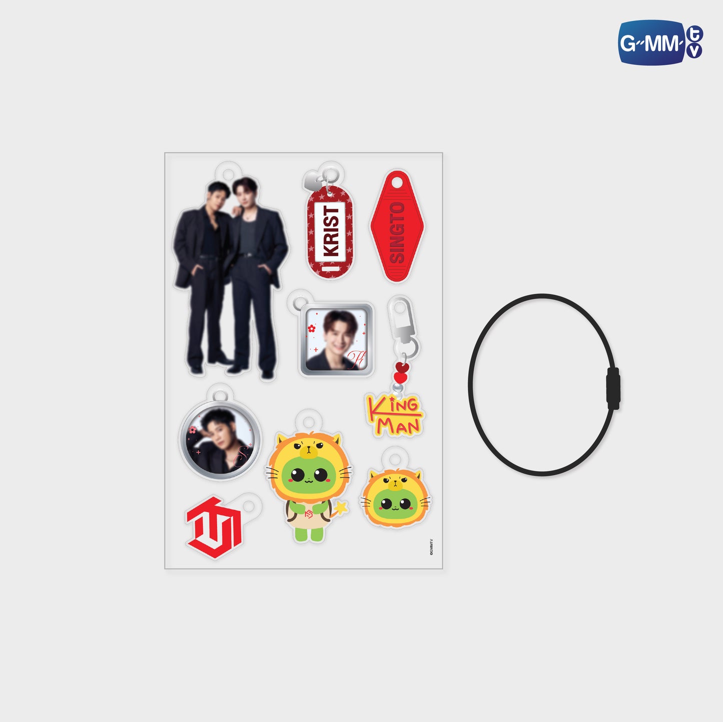 FF26-009  KRISTSINGTO DIY ACRYLIC KEYCHAIN | GMMTV FANFEST 2026 LIVE IN JAPAN