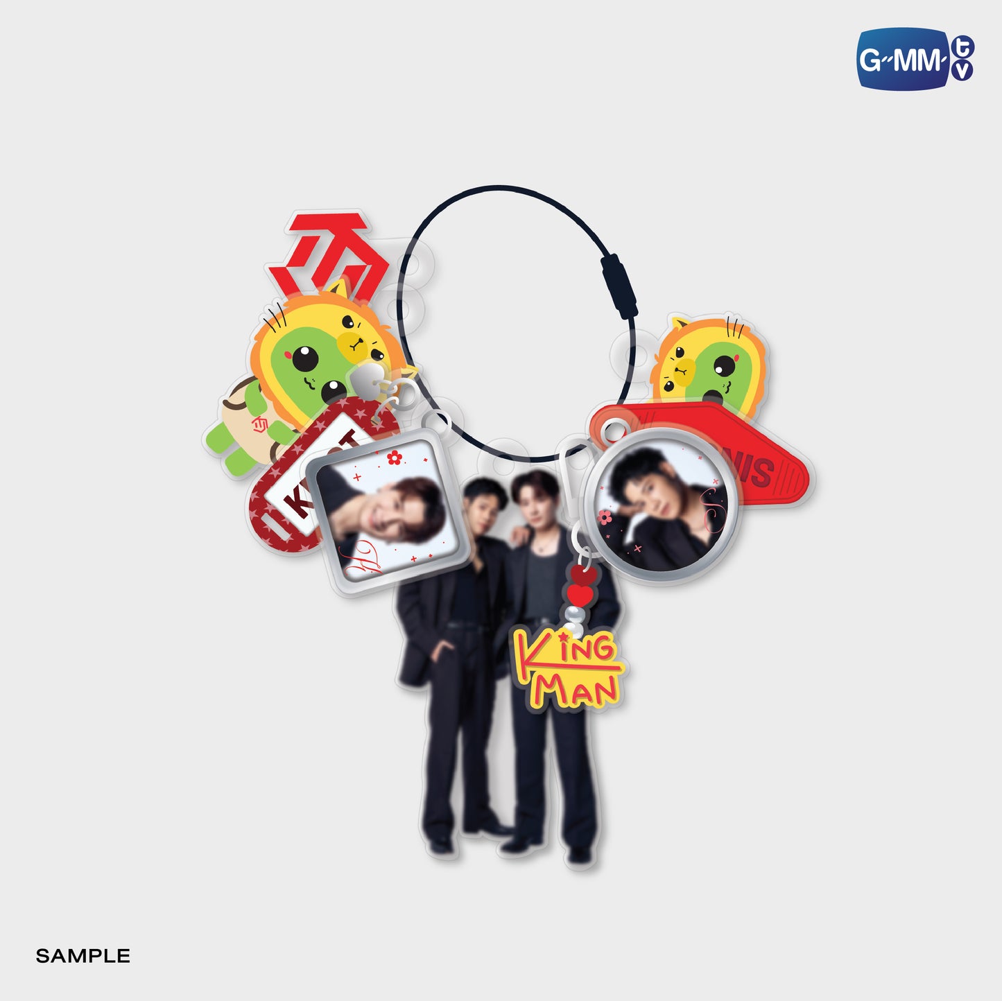 FF26-009  KRISTSINGTO DIY ACRYLIC KEYCHAIN | GMMTV FANFEST 2026 LIVE IN JAPAN