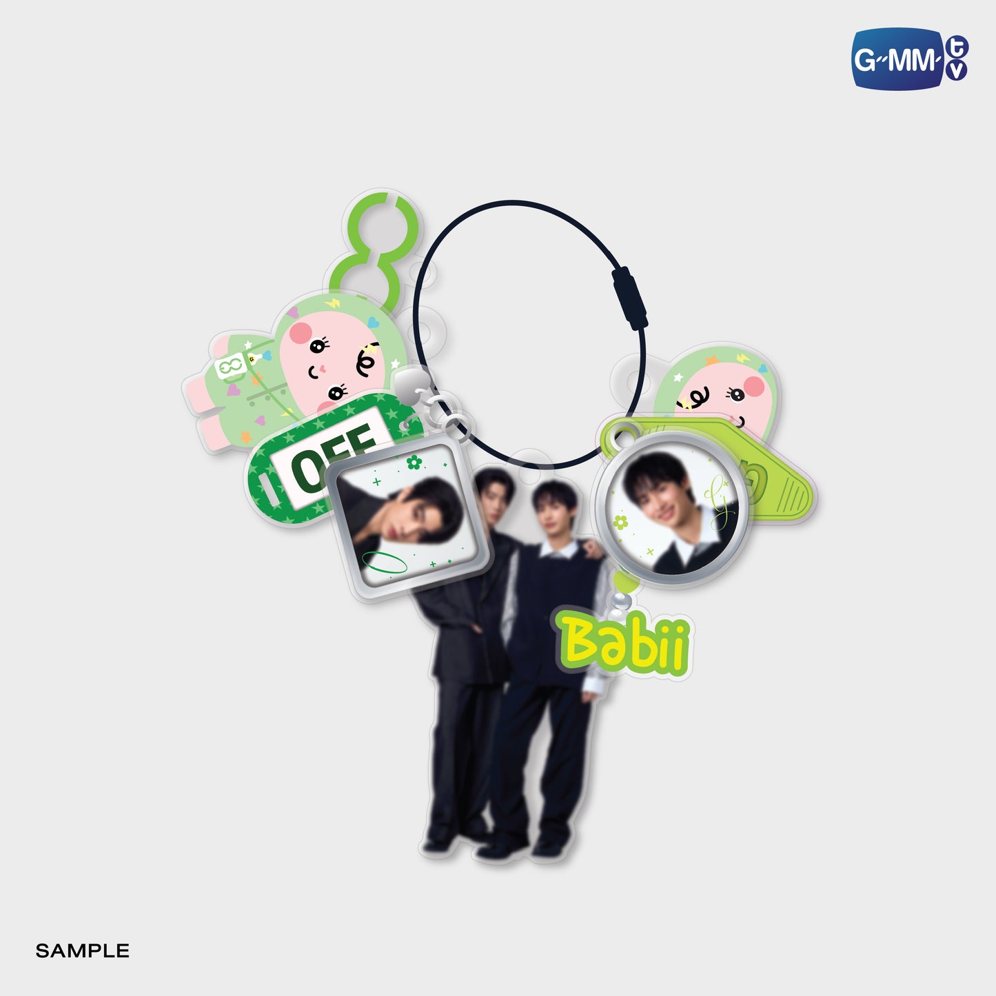 FF26-010  OFFGUN DIY ACRYLIC KEYCHAIN | GMMTV FANFEST 2026 LIVE IN JAPAN