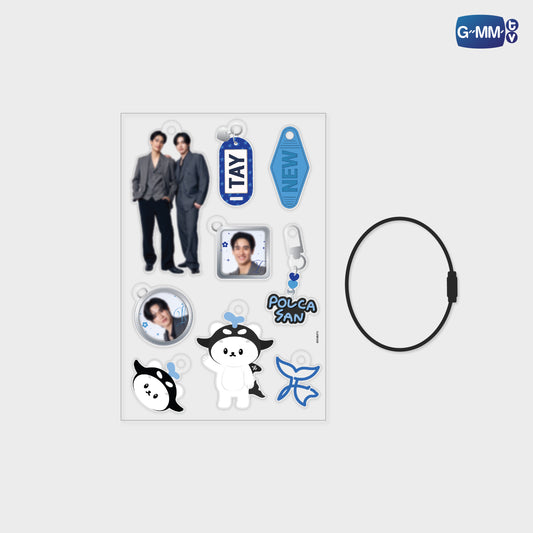 FF26-011  TAYNEW DIY ACRYLIC KEYCHAIN | GMMTV FANFEST 2026 LIVE IN JAPAN