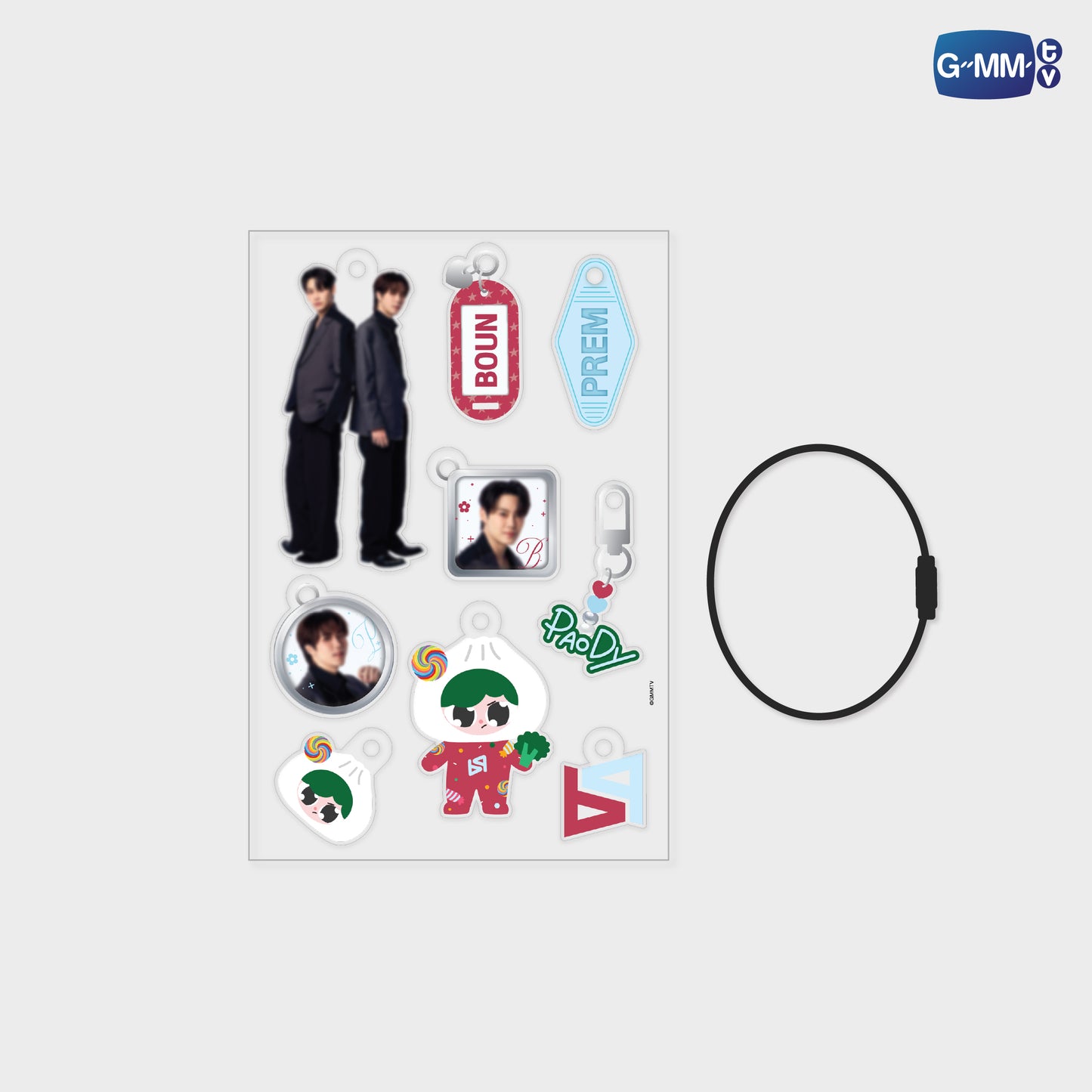 FF26-012 BOUNPREM DIY ACRYLIC KEYCHAIN | GMMTV FANFEST 2026 LIVE IN JAPAN