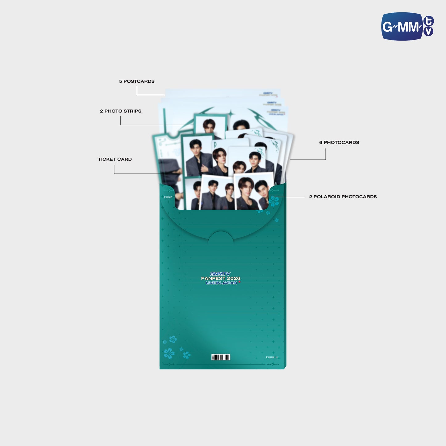 FF26-020 PONDPHUWIN MINI PHOTOSET | GMMTV FANFEST 2026 LIVE IN JAPAN