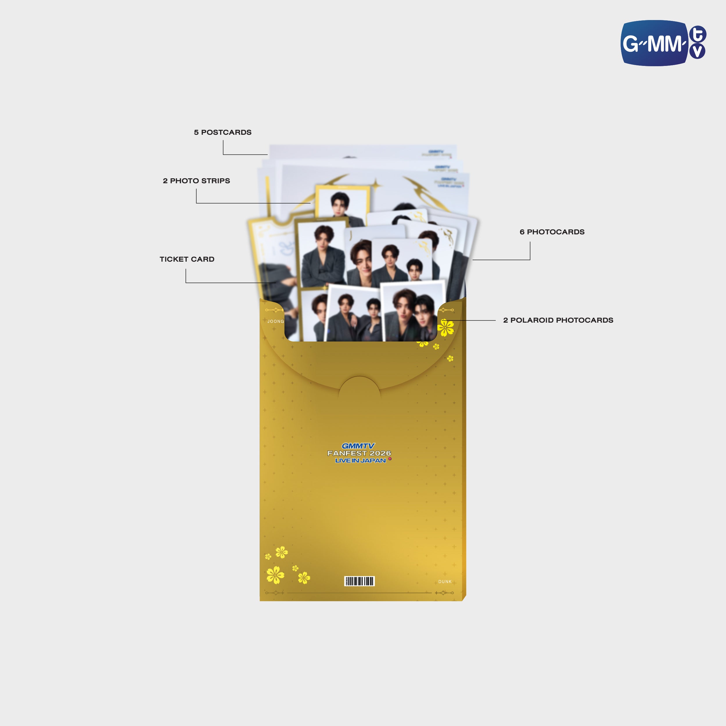 FF26-021 JOONGDUNK MINI PHOTOSET | GMMTV FANFEST 2026 LIVE IN