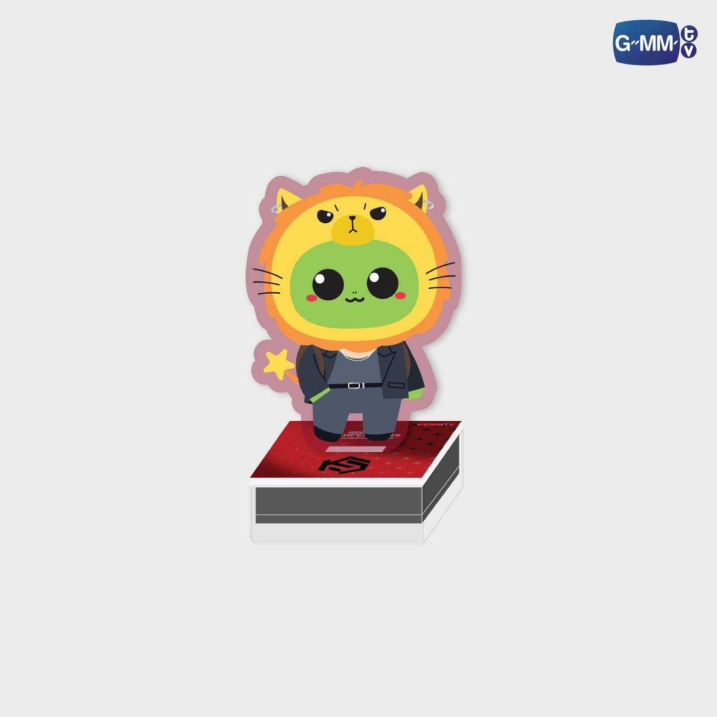 FF26-023 KING MAN ACRYLIC STAMPY STAND