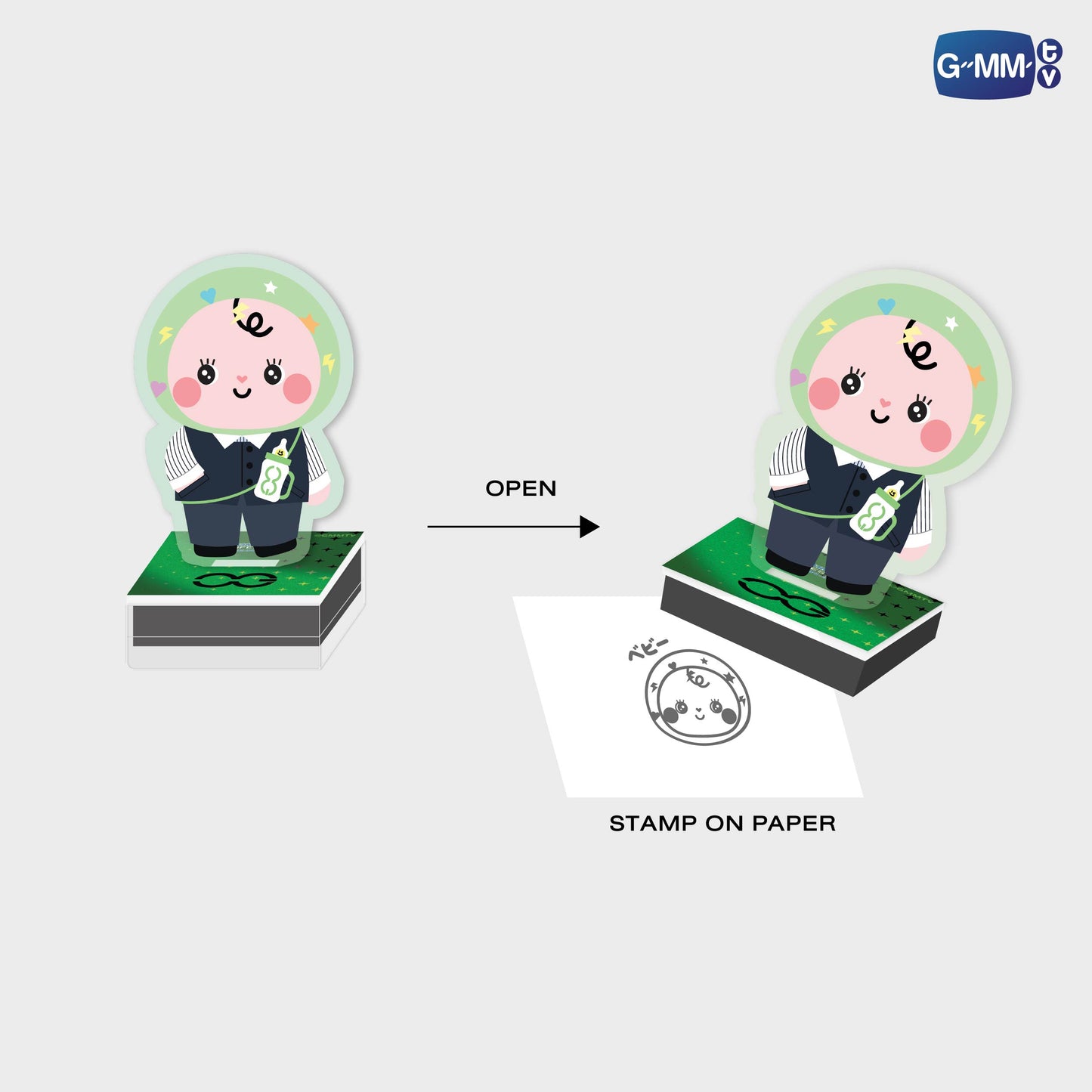 FF26-024 BABII ACRYLIC STAMPY STAND