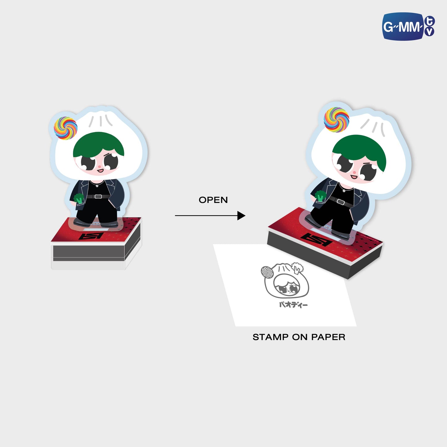 FF26-026 PAODY ACRYLIC STAMPY STAND