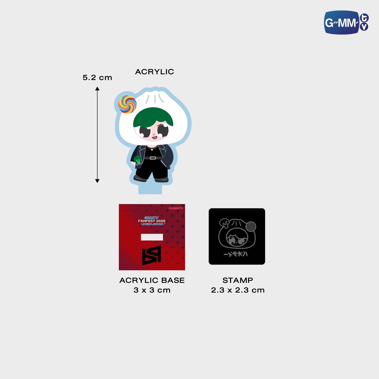 FF26-026 PAODY ACRYLIC STAMPY STAND