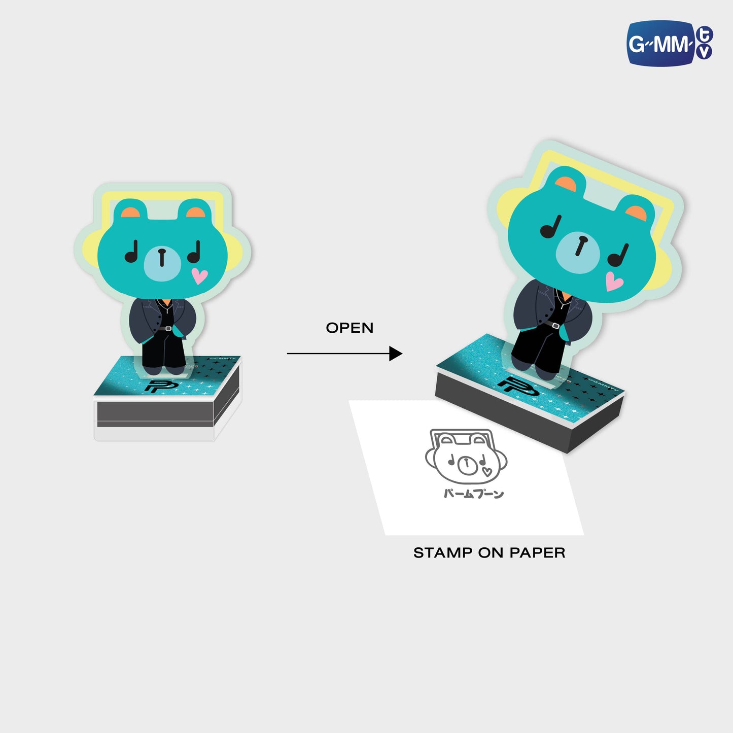 FF26-027 PERMPOON ACRYLIC STAMPY STAND