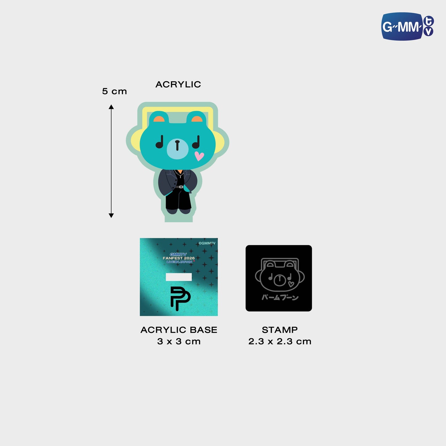 FF26-027 PERMPOON ACRYLIC STAMPY STAND